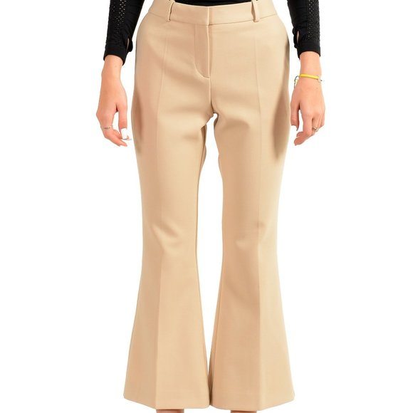 Hugo Boss Women's "Tabamba" Blush Pink Cropped Leg Pants - Picture 1 of 5
